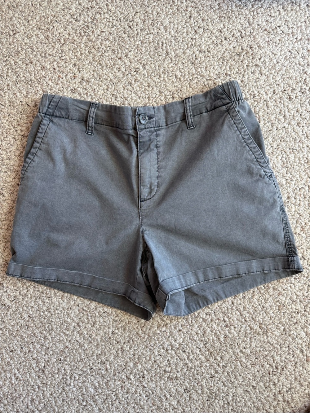 EUC Old Navy Putty Gray Chino Shorts
